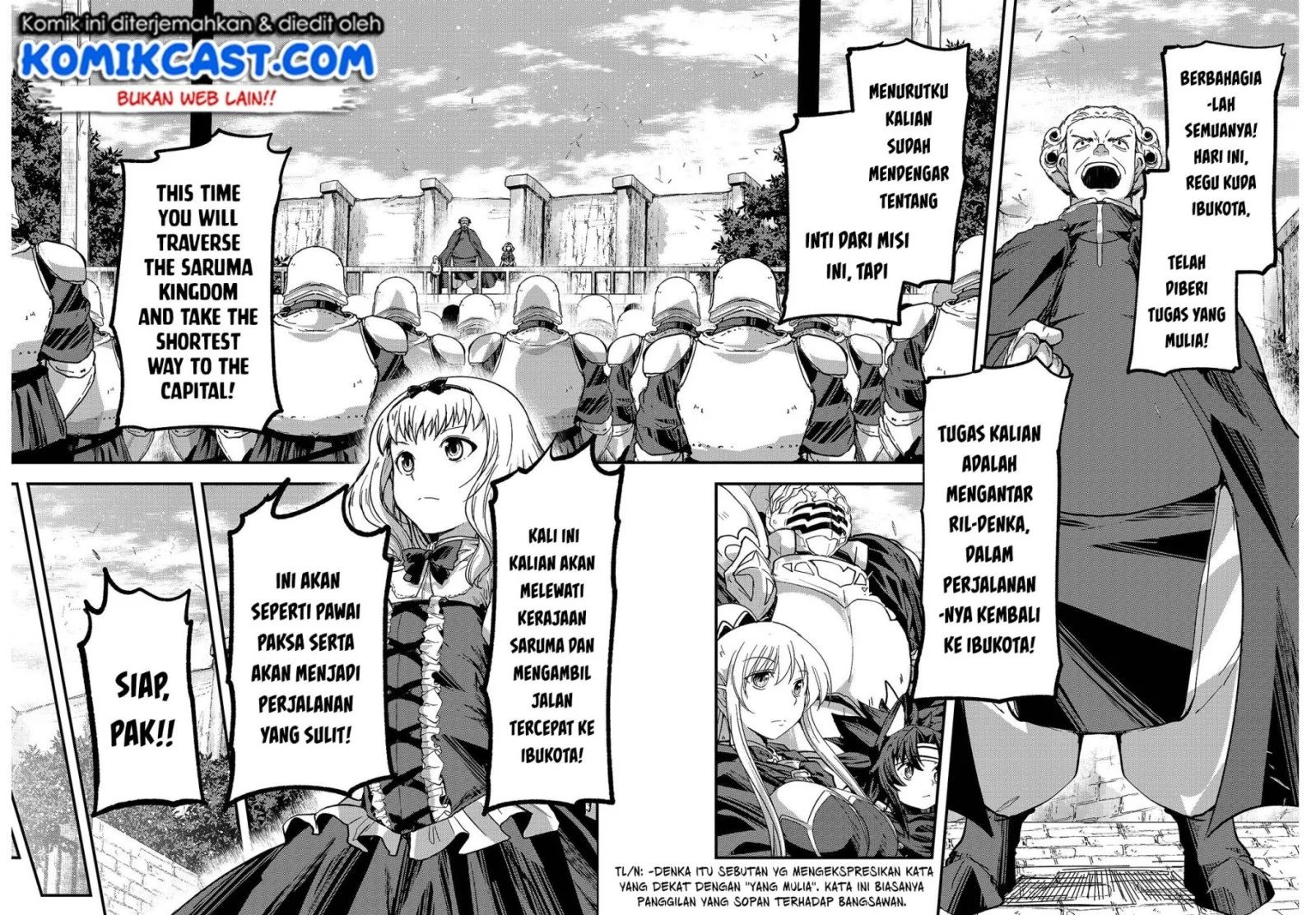 Gaikotsu Kishi-sama, Tadaima Isekai E Odekake-chuu Chapter 39