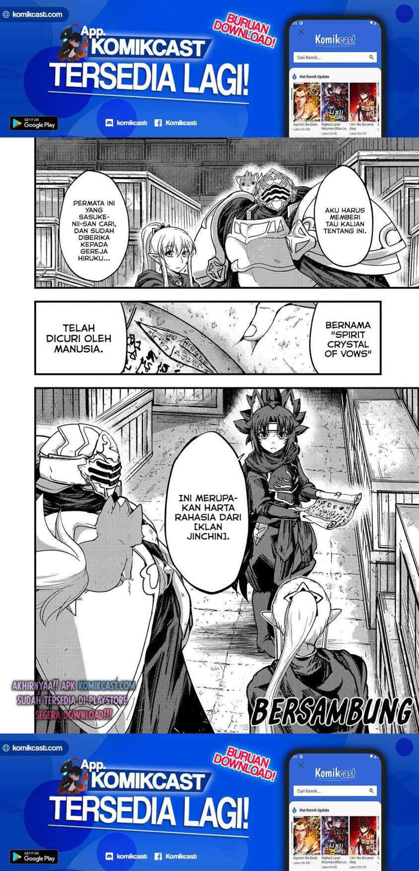 Gaikotsu Kishi-sama, Tadaima Isekai E Odekake-chuu Chapter 42