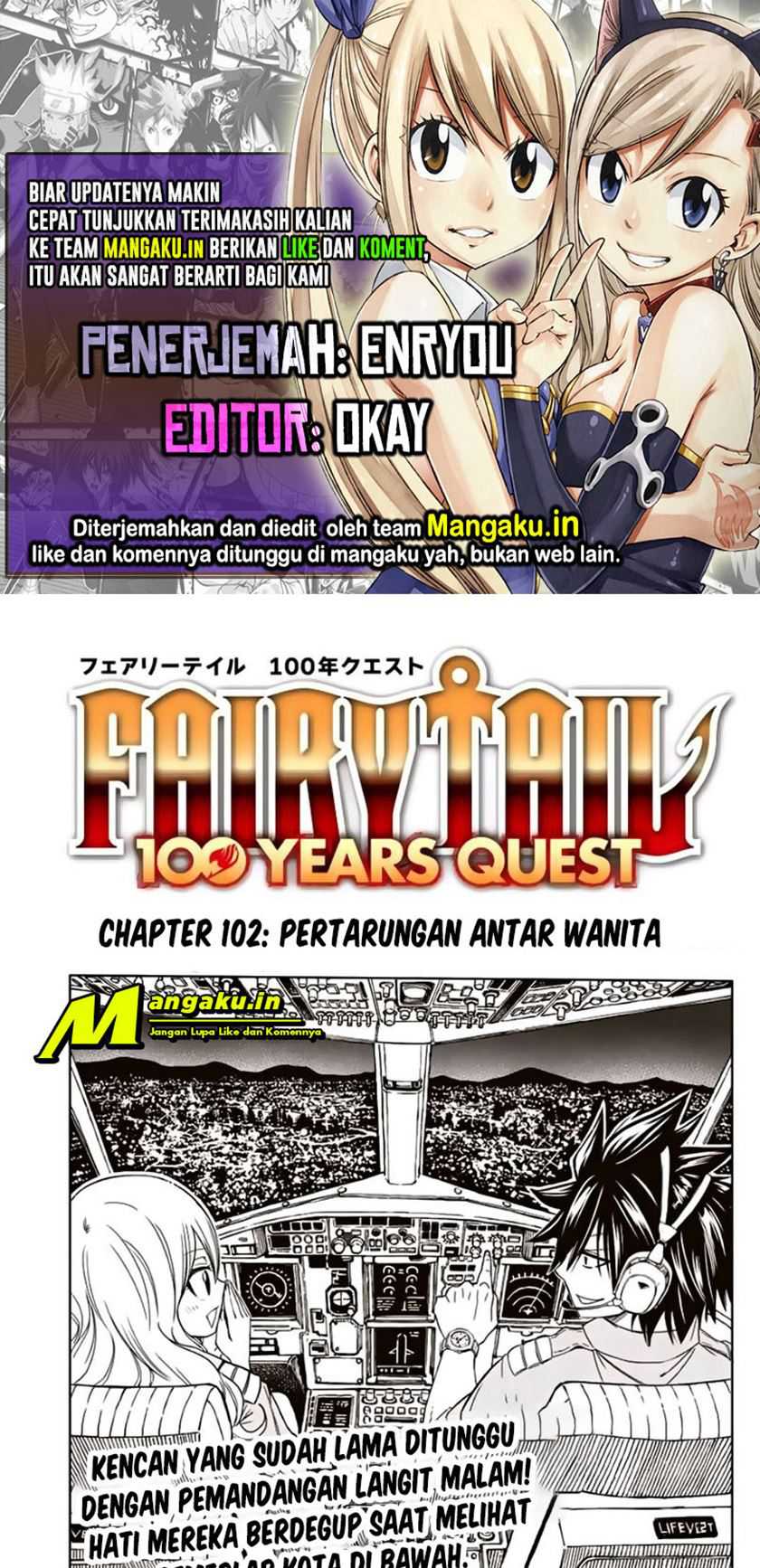 Fairy Tail 100 Years Quest Chapter 102