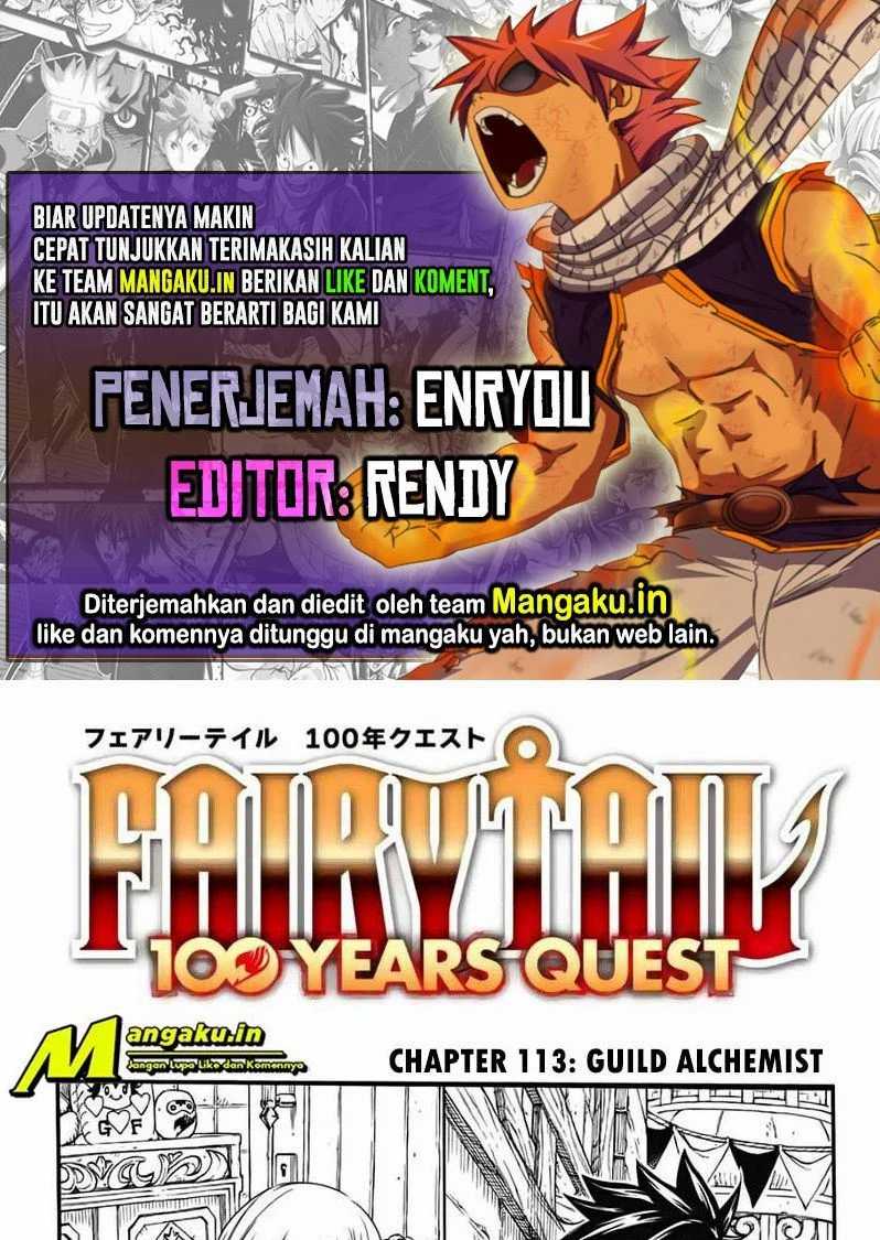 Fairy Tail 100 Years Quest Chapter 113