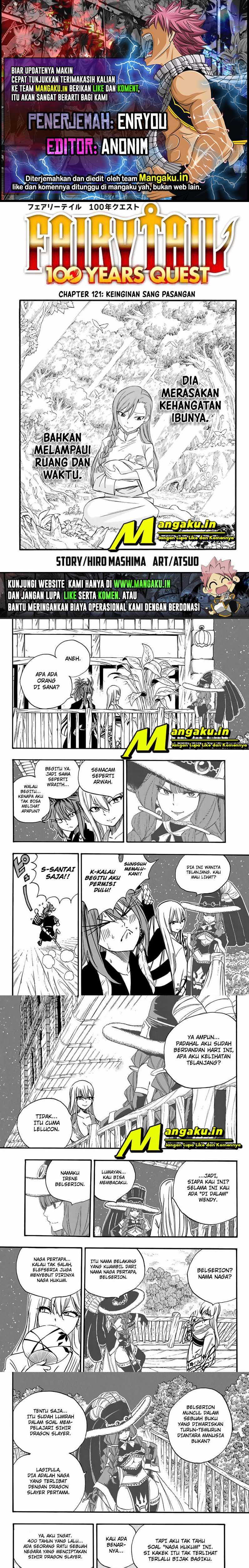 Fairy Tail 100 Years Quest Chapter 121