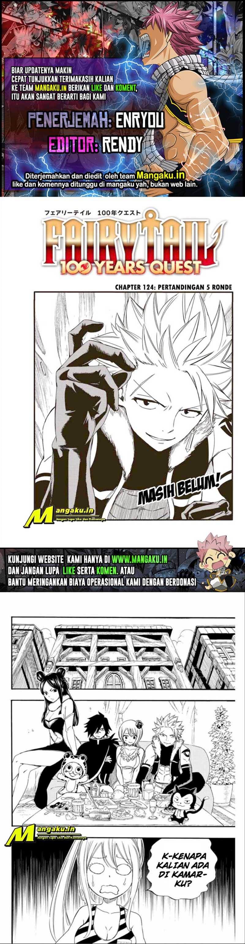 Fairy Tail 100 Years Quest Chapter 124