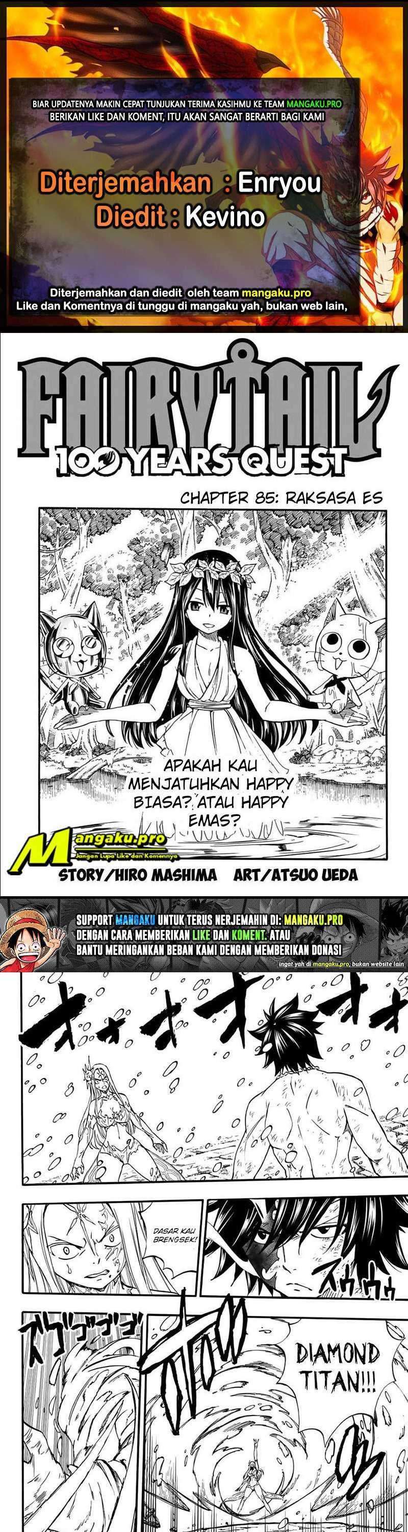 Fairy Tail 100 Years Quest Chapter 85