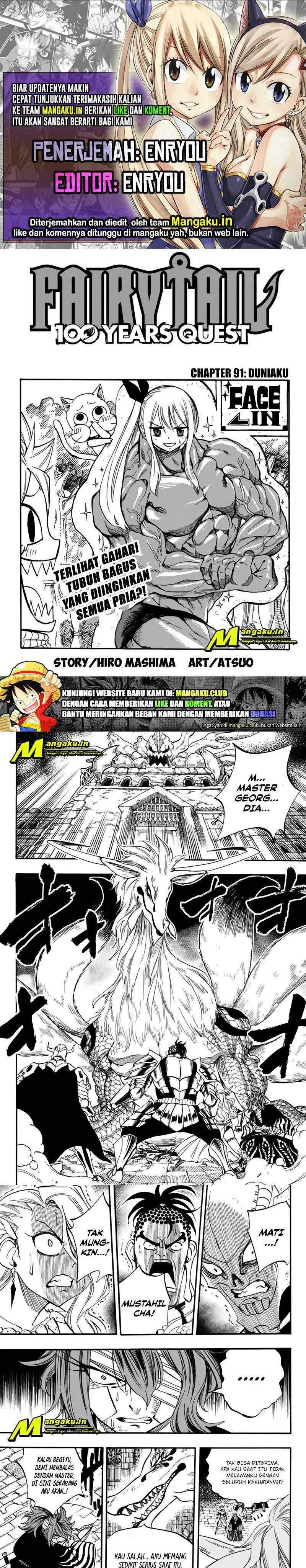 Fairy Tail 100 Years Quest Chapter 91