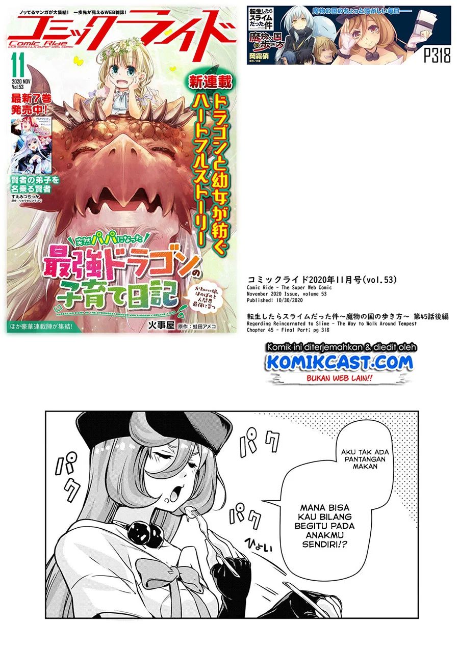 Tensei Shitara Slime Datta Ken Mabutsu No Kuni No Arukikata Chapter 45.2