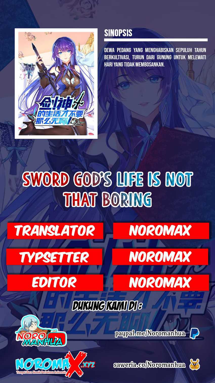 Sword God’s Life Is Not That Boring Chapter 54