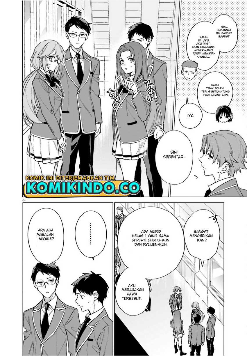 Youkoso Jitsuryoku Shijou Shugi No Kyoushitsu E 2-nensei-hen Chapter 4