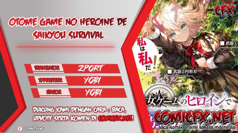 Otome Game No Heroine De Saikyou Survival Chapter 9