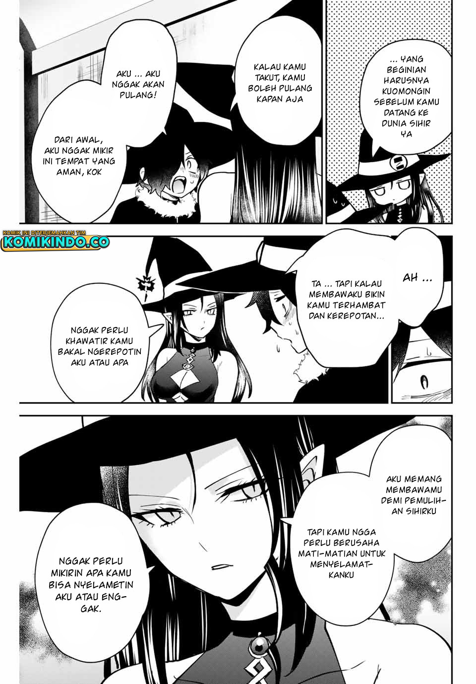 The Witch Controls Her Age And Magic With A Kiss Chapter 28