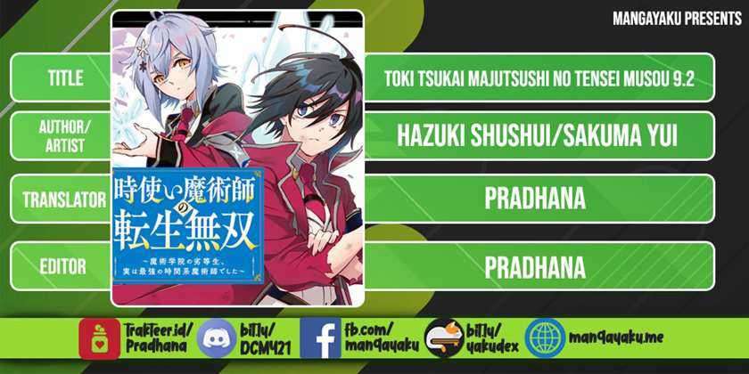 Toki Tsukai Majutsushi No Tensei Musou Chapter 9.2