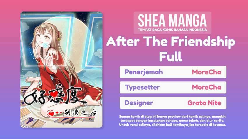 After The Friendship Full Chapter 1.1