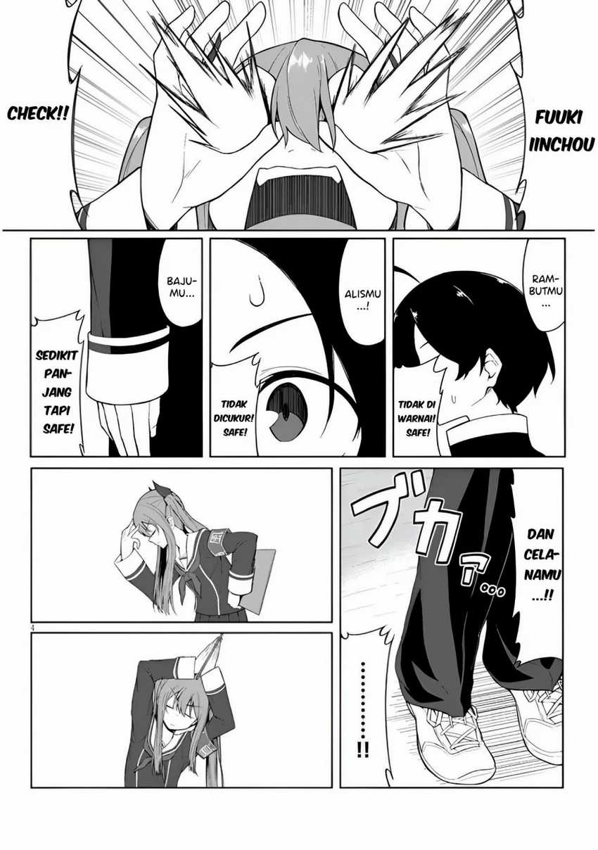 Kuso Zako Fuuki Iinchou Kaeri-chan Chapter 1