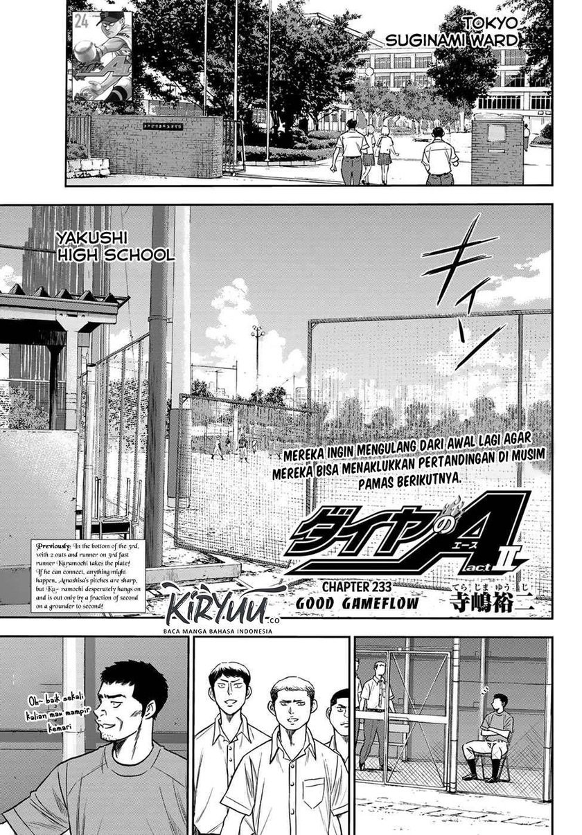 Diamond No Ace Act 2 Chapter 233