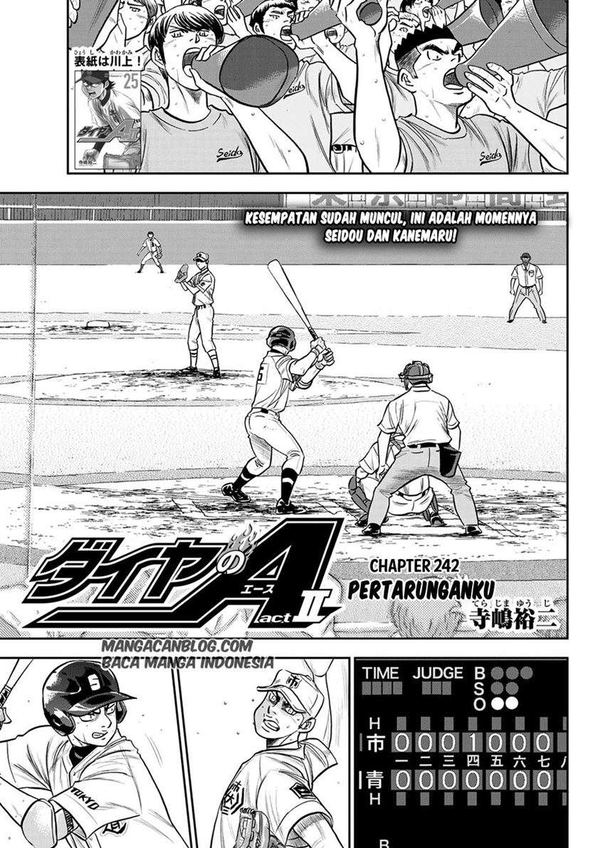 Diamond No Ace Act 2 Chapter 242