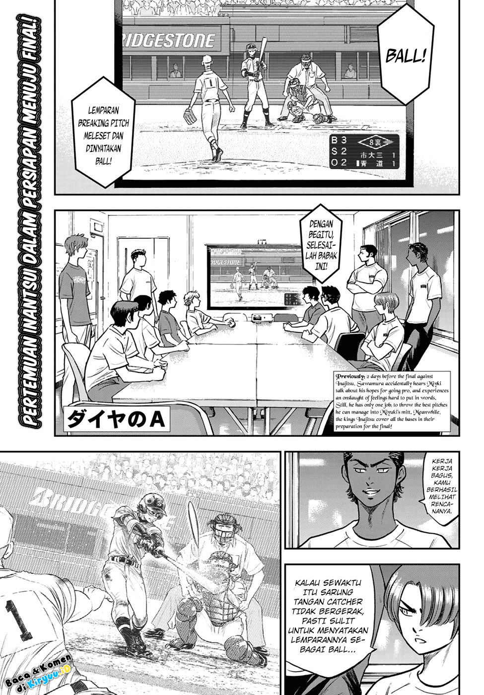 Diamond No Ace Act 2 Chapter 258