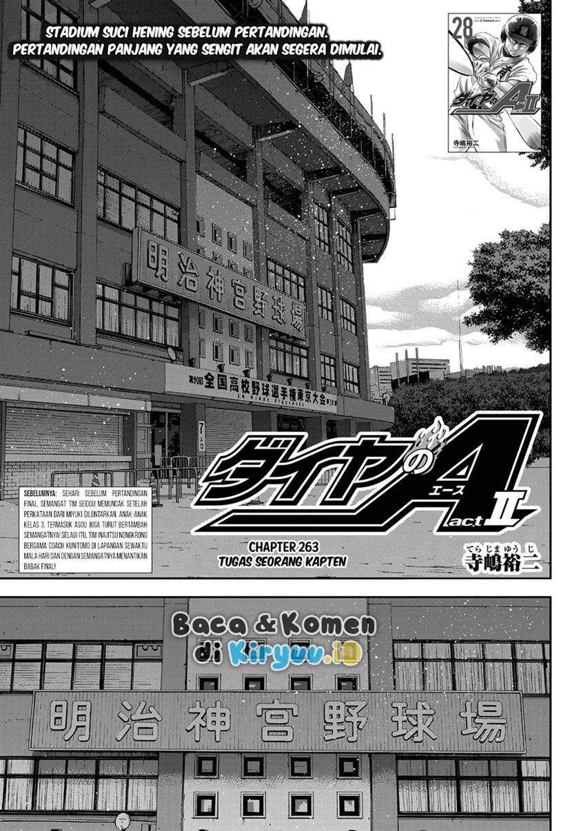 Diamond No Ace Act 2 Chapter 263