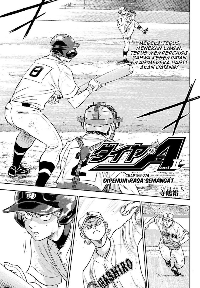 Diamond No Ace Act 2 Chapter 274