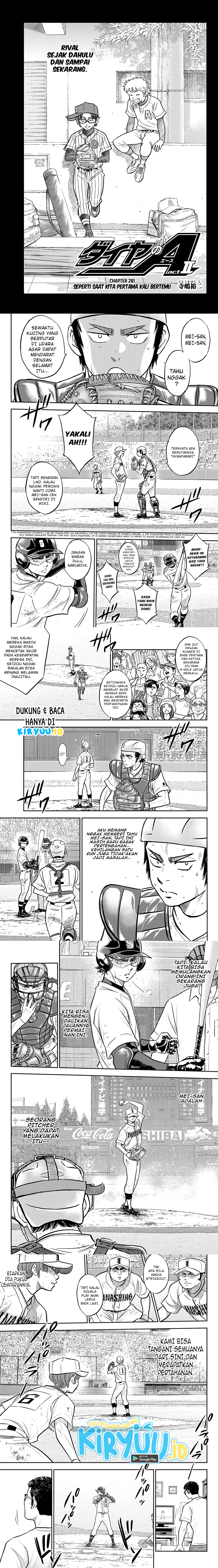 Diamond No Ace Act 2 Chapter 281