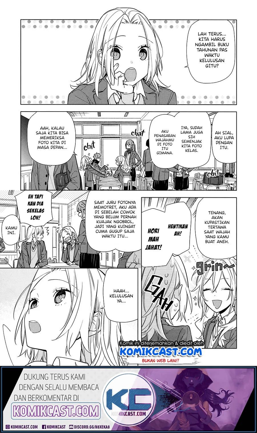 Horimiya Chapter 121