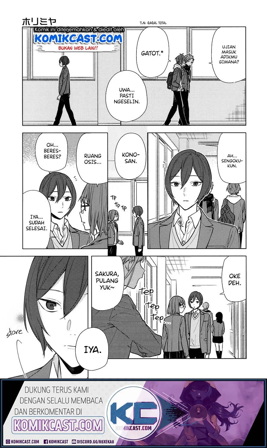 Horimiya Chapter 121