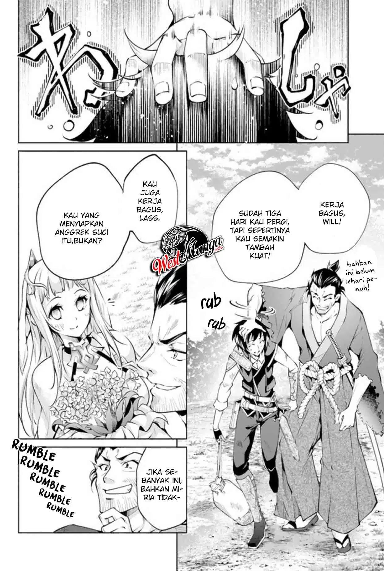 Kamigami Ni Sodaterare Shimo No, Saikyou To Naru Chapter 8