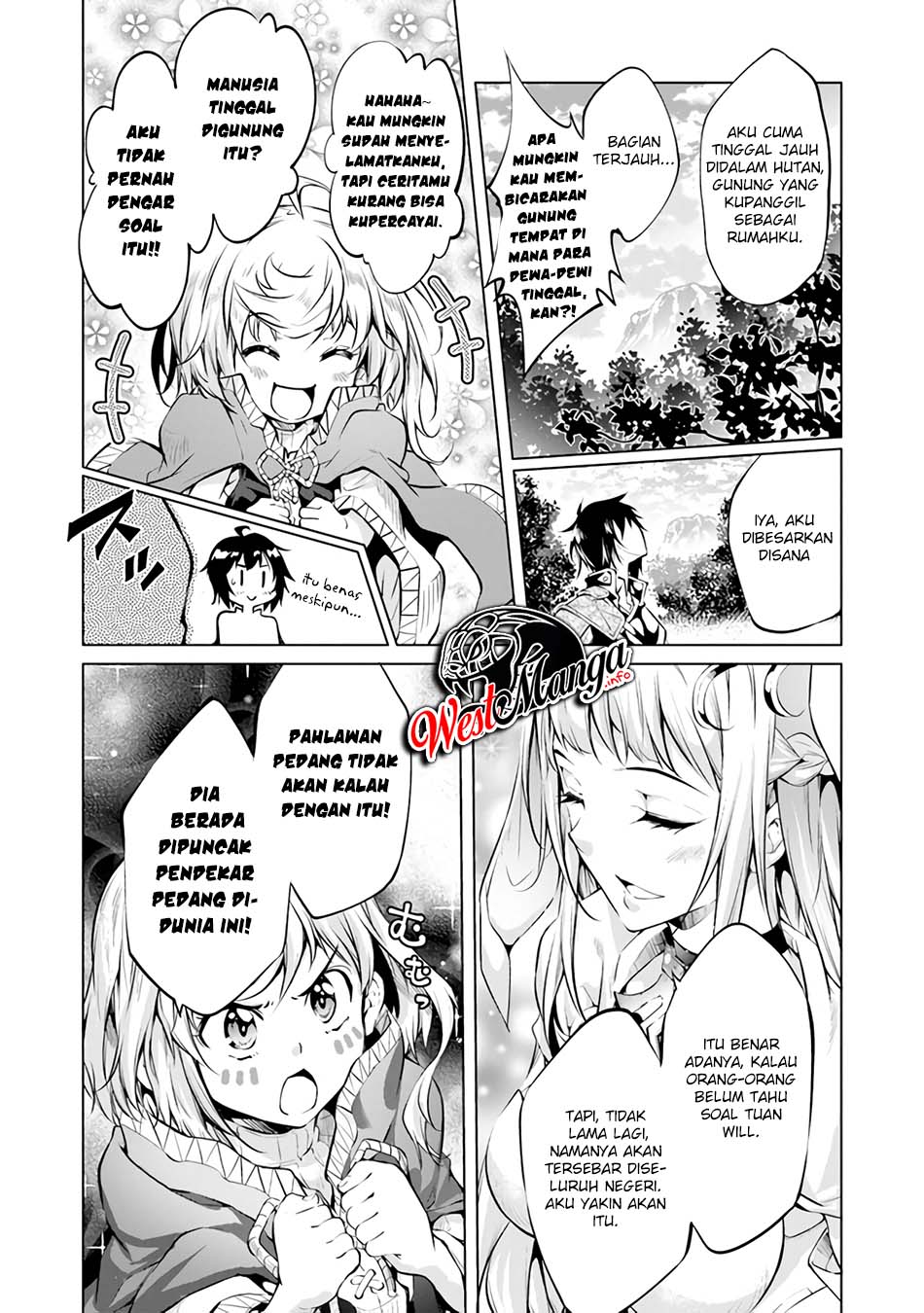 Kamigami Ni Sodaterare Shimo No, Saikyou To Naru Chapter 9