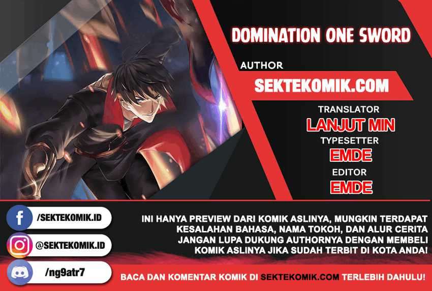 Domination One Sword Chapter 87
