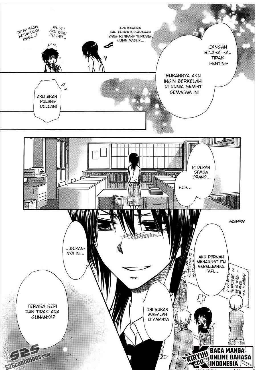 Kaichou Wa Maid-sama! Chapter 72