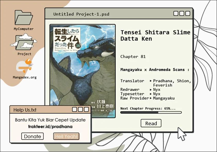 Tensei Shitara Slime Datta Ken Chapter 81