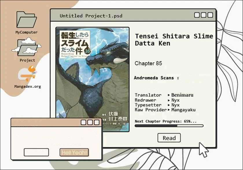 Tensei Shitara Slime Datta Ken Chapter 85