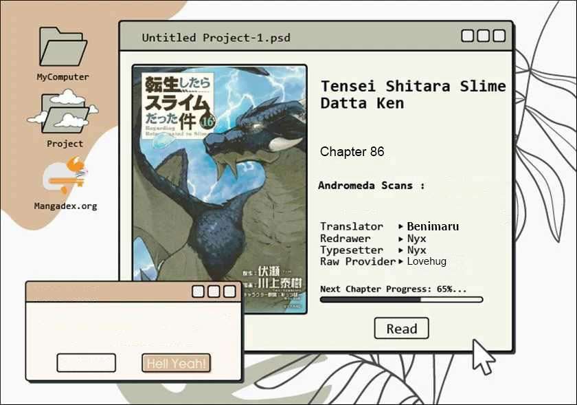 Tensei Shitara Slime Datta Ken Chapter 86