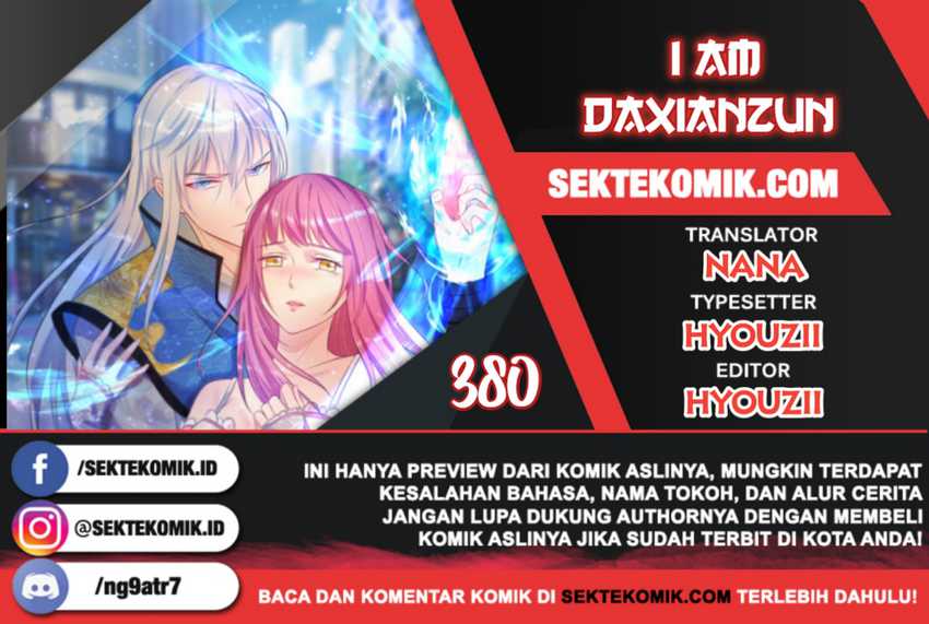 I Am Daxianzun Chapter 380