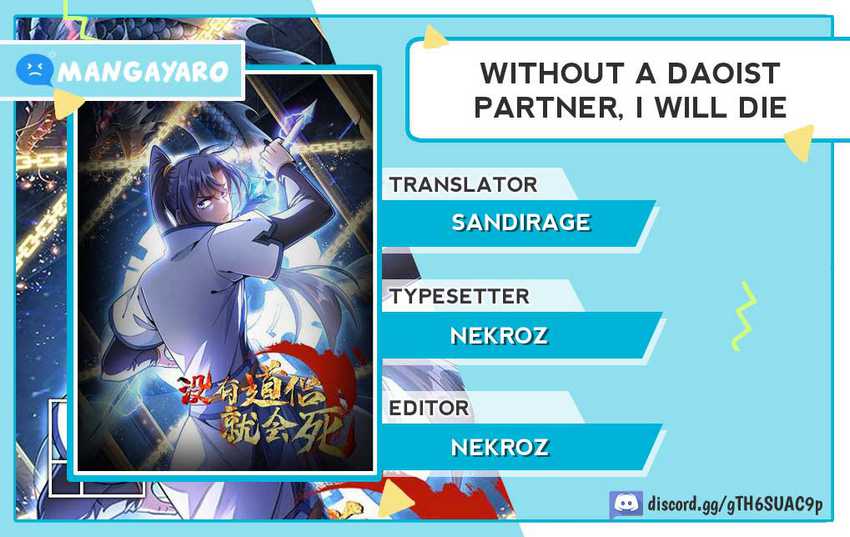 Without A Daoist Partner, I Will Die Chapter 10