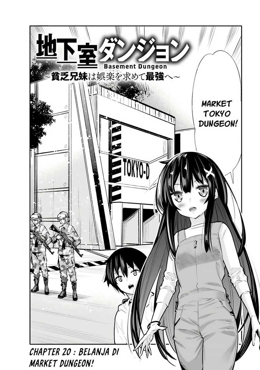 Chikashitsu Dungeon Binbou Kyoudai Wa Goraku O Motomete Saikyou E Chapter 20