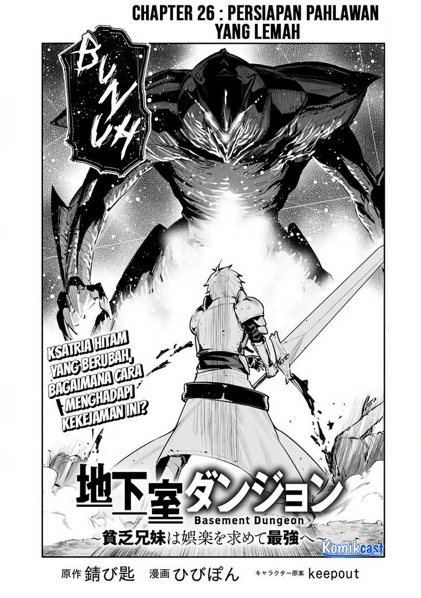Chikashitsu Dungeon Binbou Kyoudai Wa Goraku O Motomete Saikyou E Chapter 26