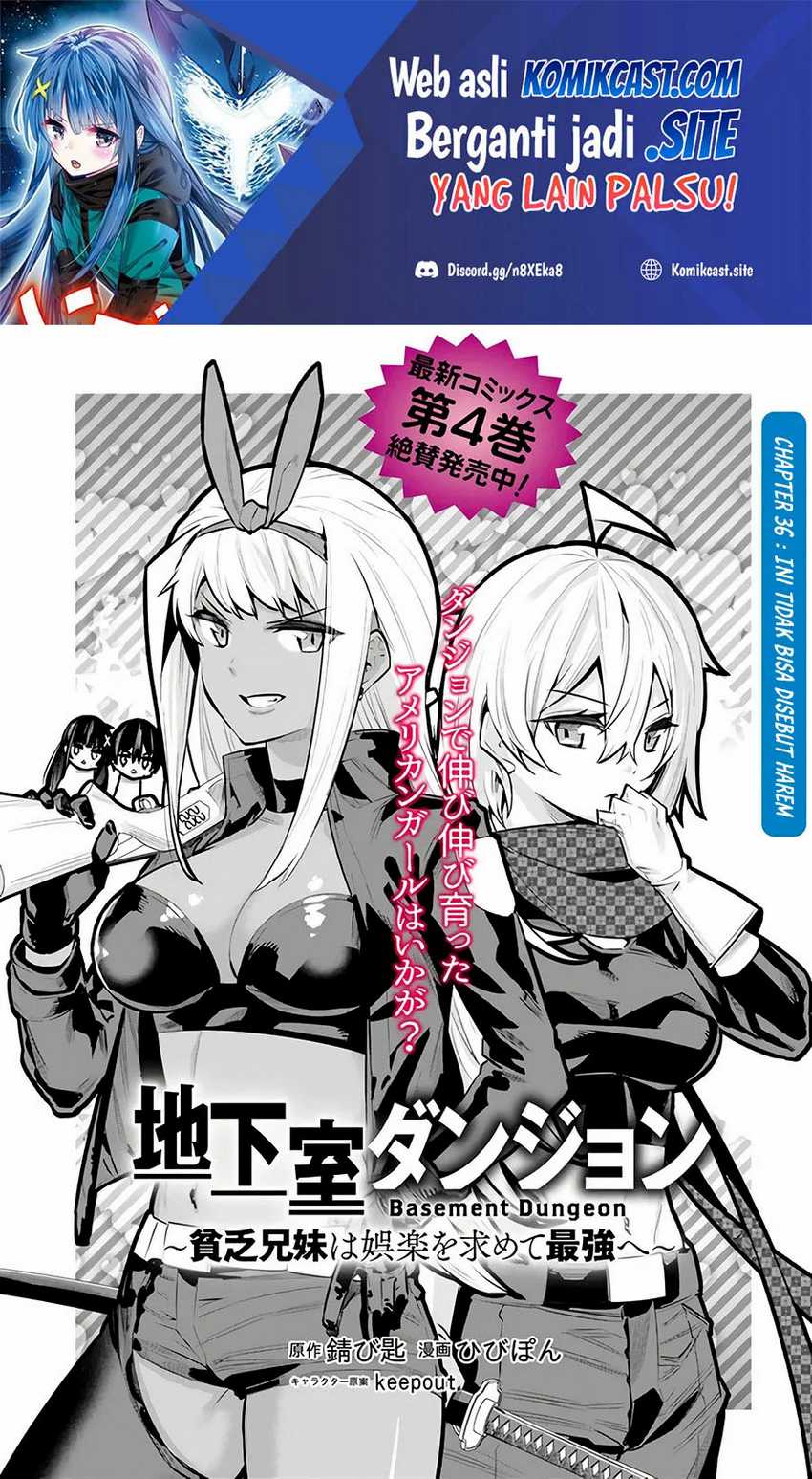 Chikashitsu Dungeon Binbou Kyoudai Wa Goraku O Motomete Saikyou E Chapter 36