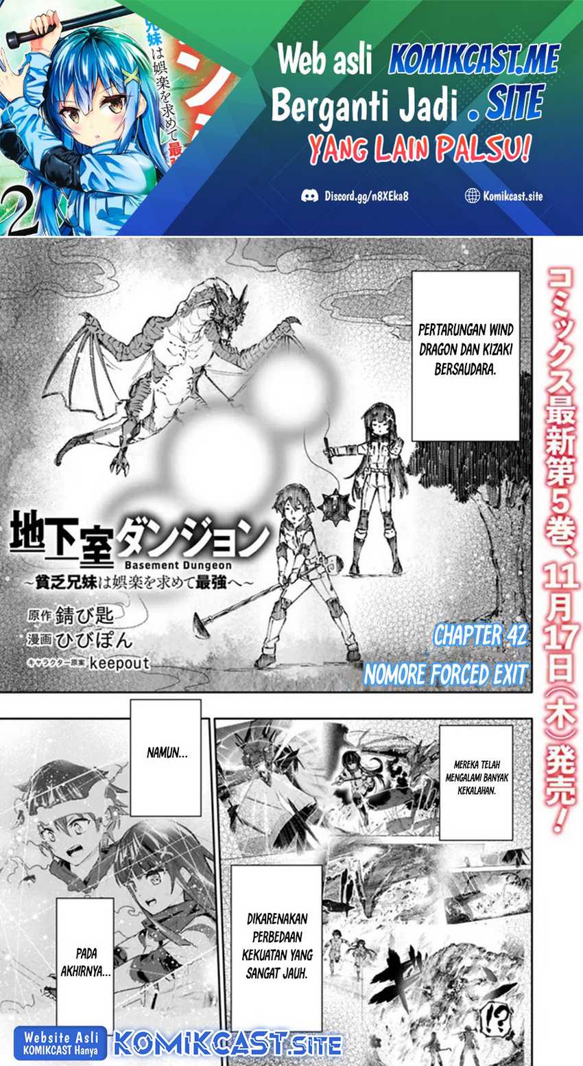 Chikashitsu Dungeon Binbou Kyoudai Wa Goraku O Motomete Saikyou E Chapter 42