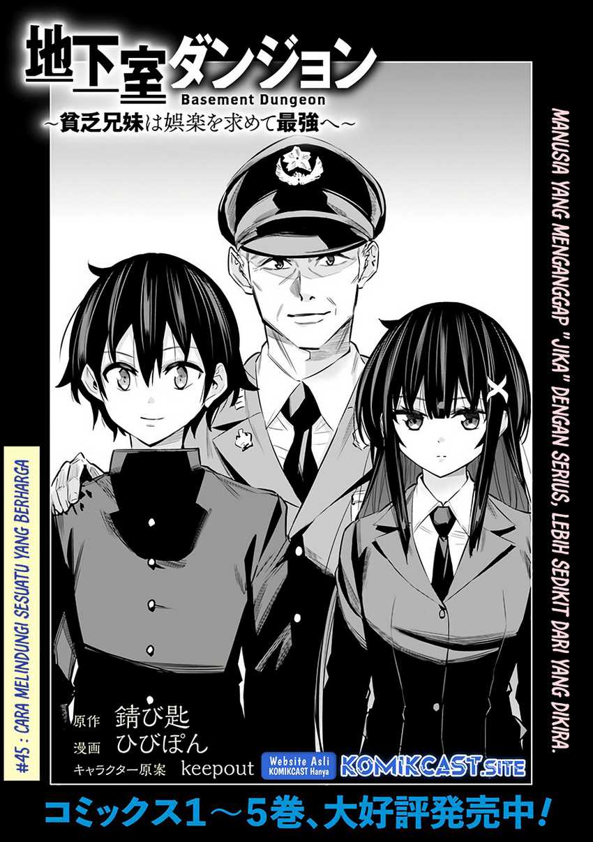 Chikashitsu Dungeon Binbou Kyoudai Wa Goraku O Motomete Saikyou E Chapter 45