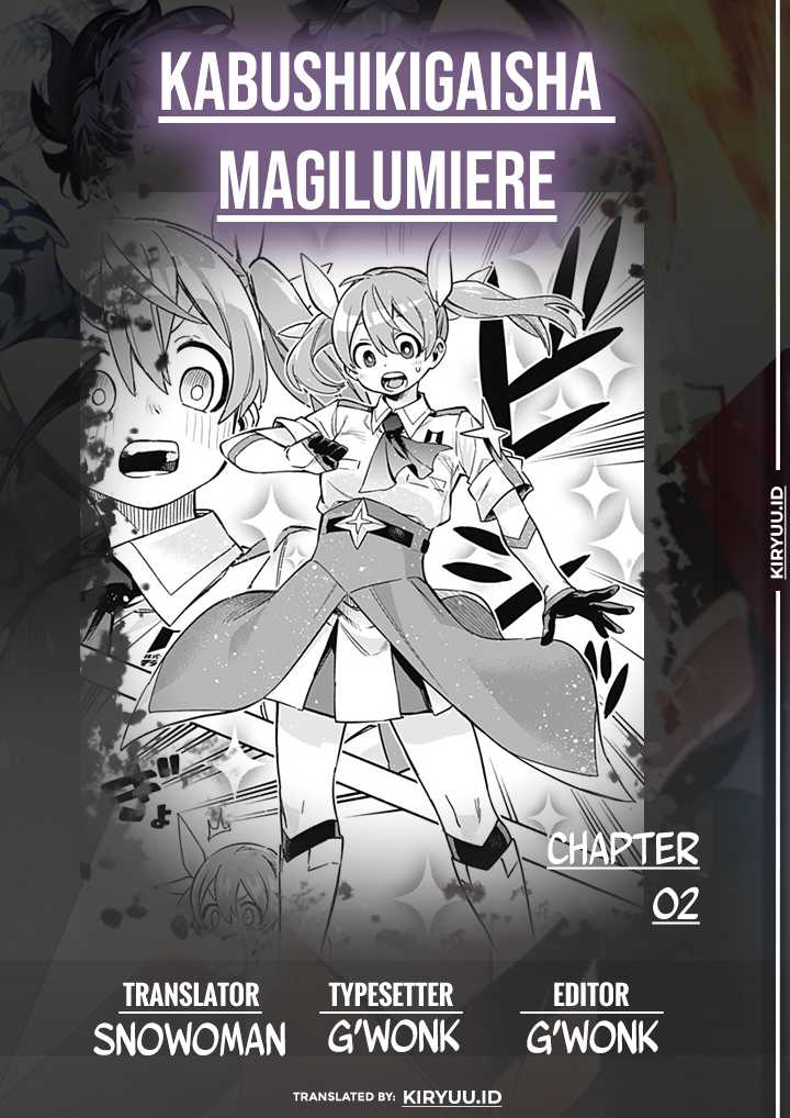 Kabushiki Gaisha Magilumiere Chapter 2