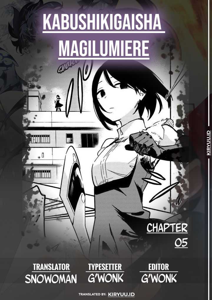 Kabushiki Gaisha Magilumiere Chapter 5