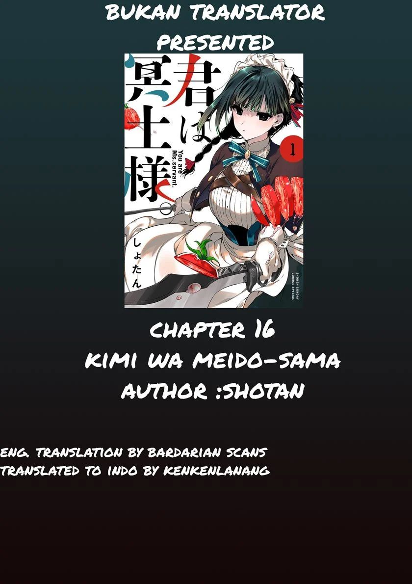 Kimi Wa Meido-sama Chapter 16