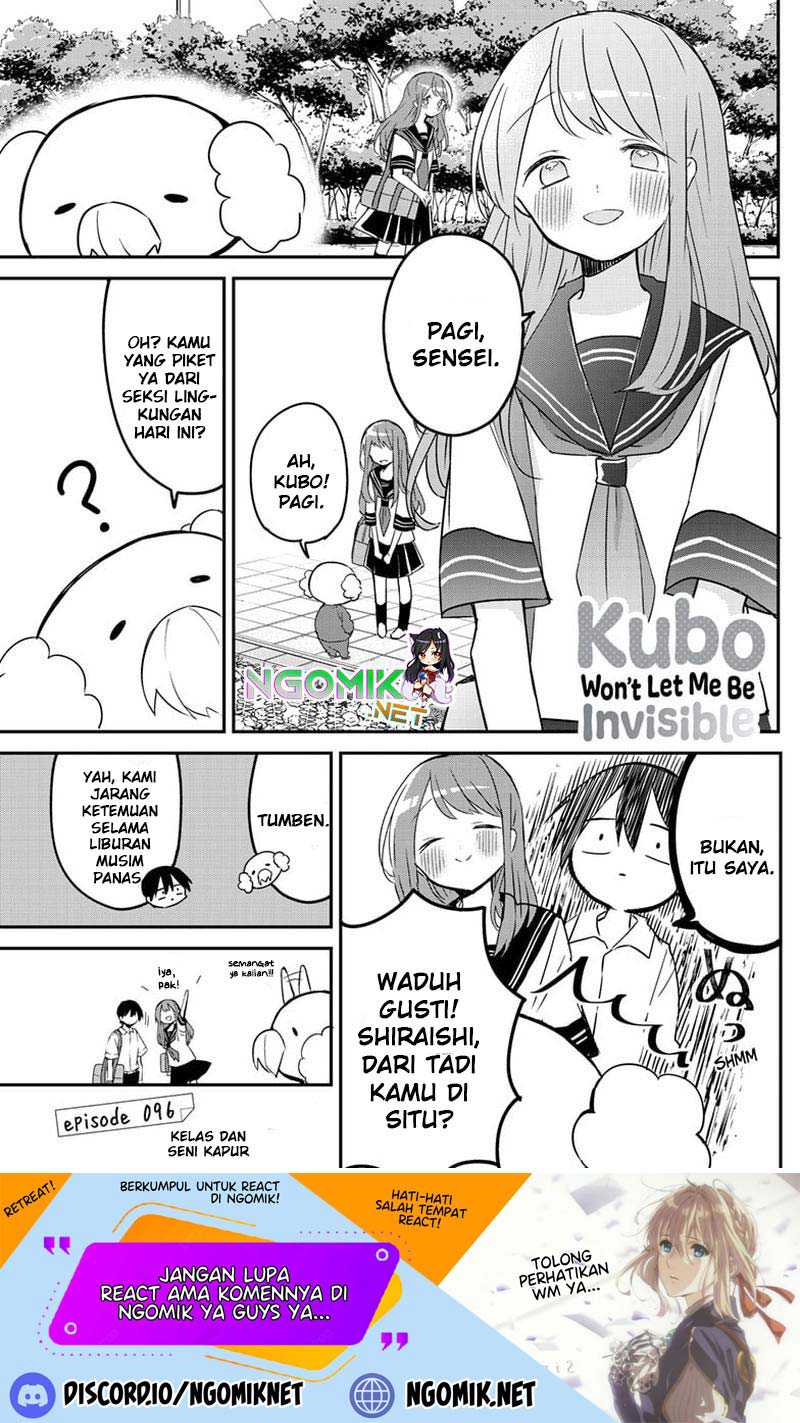 Kubo-san Wa Boku (mobu) Wo Yurusanai Chapter 96