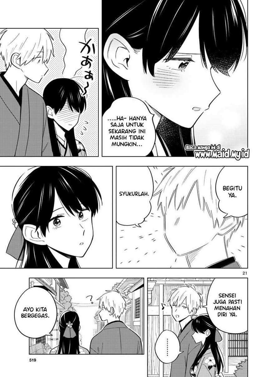 Sensei Wa Koi O Oshie Rarenai Chapter 37