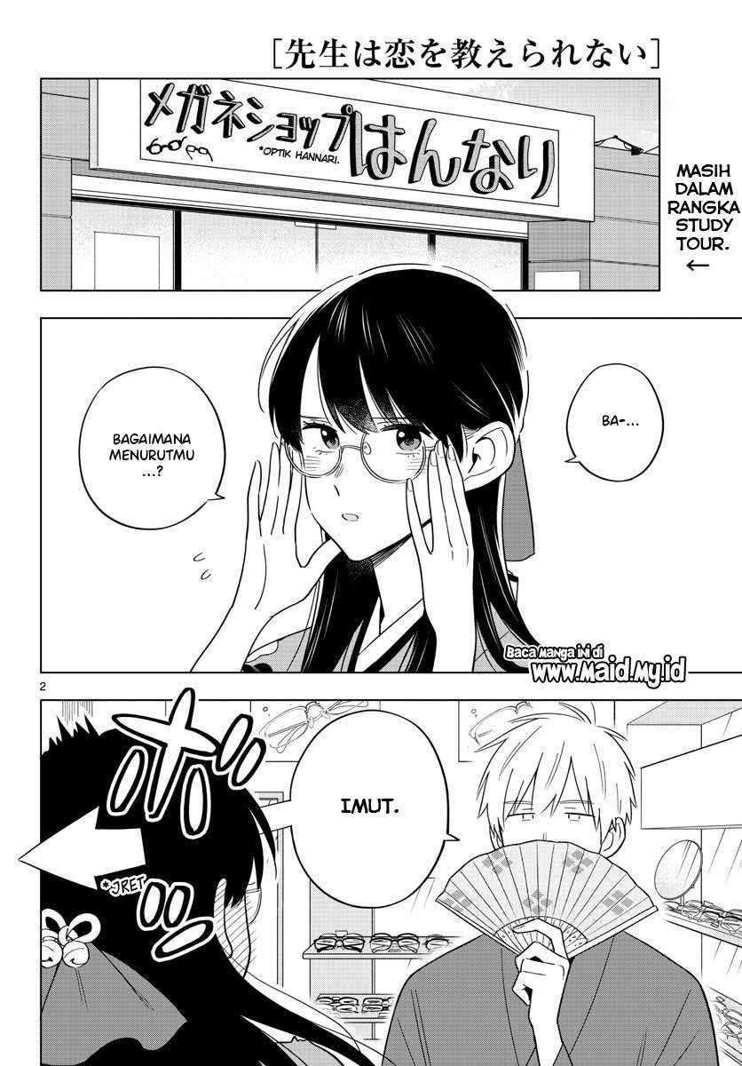 Sensei Wa Koi O Oshie Rarenai Chapter 38