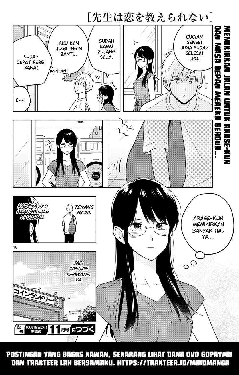 Sensei Wa Koi O Oshie Rarenai Chapter 41