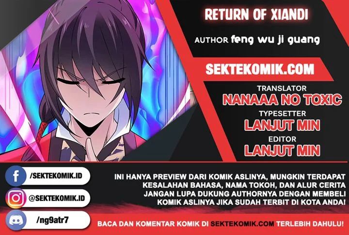 Return Of Xiandi Chapter 169