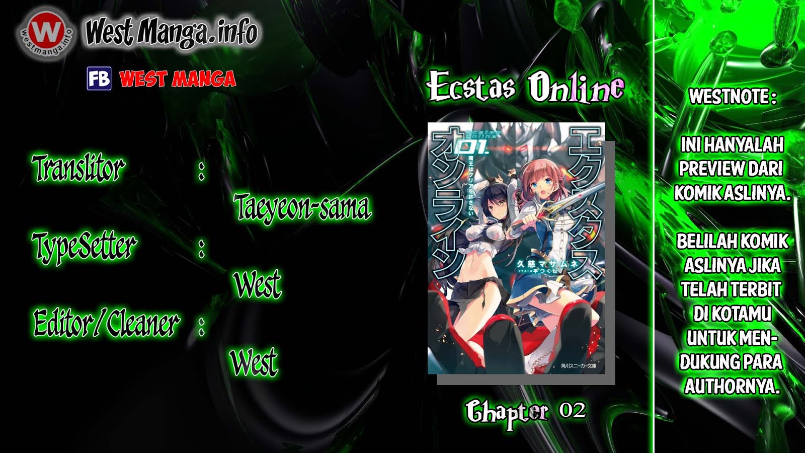 Ecstas Online Chapter 2