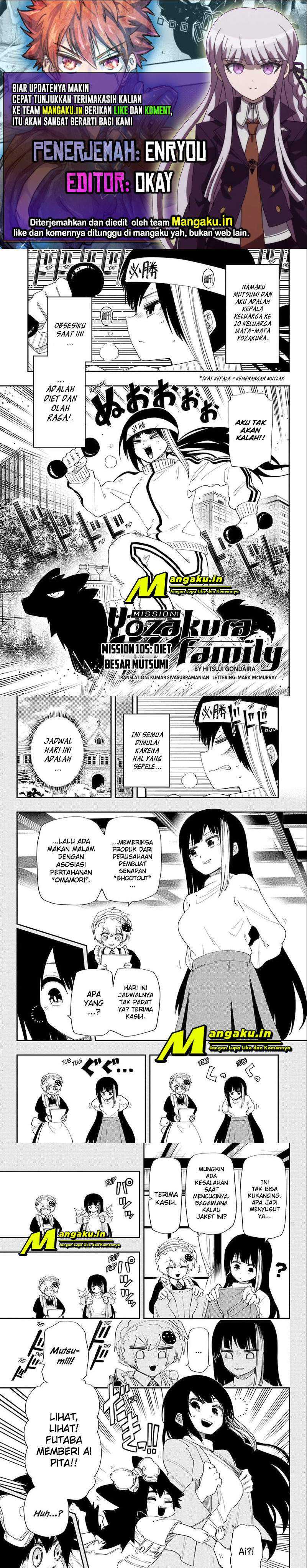 Mission Yozakura Family Chapter 105