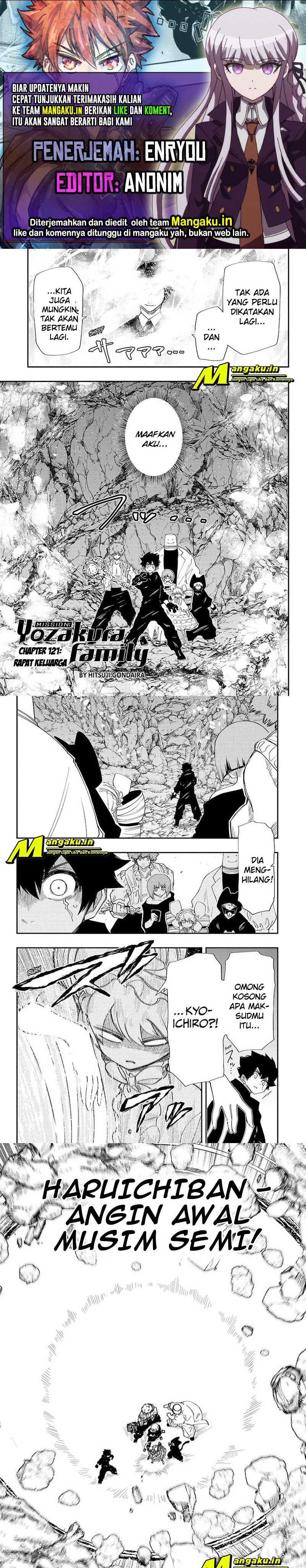 Mission Yozakura Family Chapter 121