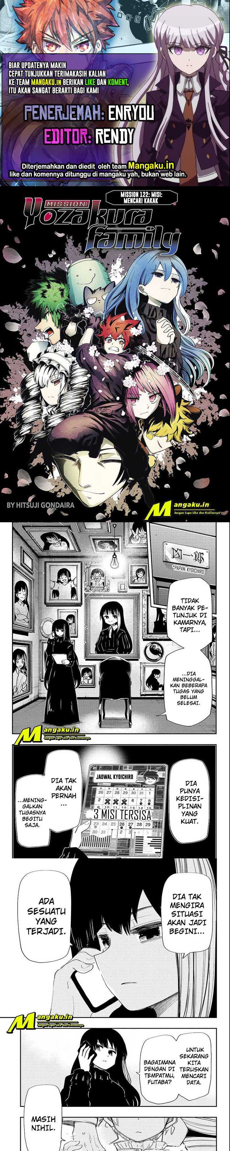 Mission Yozakura Family Chapter 122